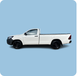 Het kopen van de volledige verzekering op een Toyota Hilux Lowdeck zonder zorgen, borg en eigen risico.